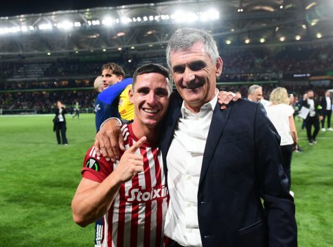 Η ανάρτηση της UEFA με Ποντένσε, Μεντιλίμπαρ και την κούπα του Conference League (pic)