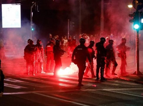 Σοβαρά επεισόδια μεταξύ οπαδών του Ερυθρού Αστέρα και της Σέλτικ (vid)