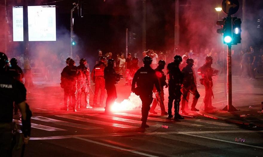 Σοβαρά επεισόδια μεταξύ οπαδών του Ερυθρού Αστέρα και της Σέλτικ (vid)