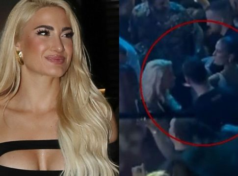 Ιωάννα Τούνη: Διασκεδάζει στα μπουζούκια με το νέο της σύντροφο (pics, vid)