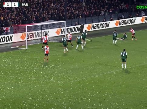 Ολική ανατροπή για το Φέγενορντ και 2-1 τον Παναθηναϊκό (vids)