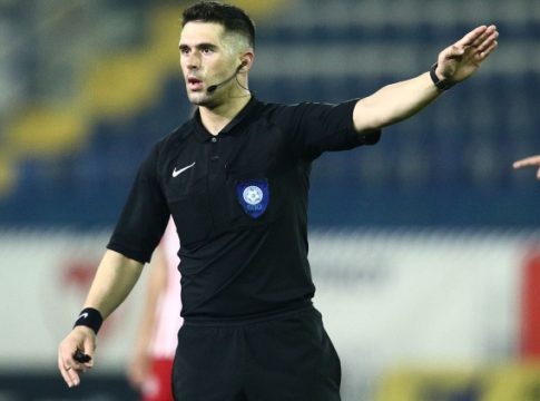 Οι διαιτητές της 3ης αγωνιστικής της League Phase του Κυπέλλου Ελλάδας Betsson