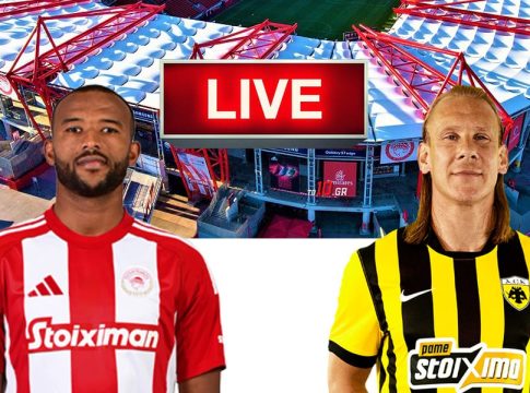 LIVE: Ολυμπιακός – ΑΕΚ