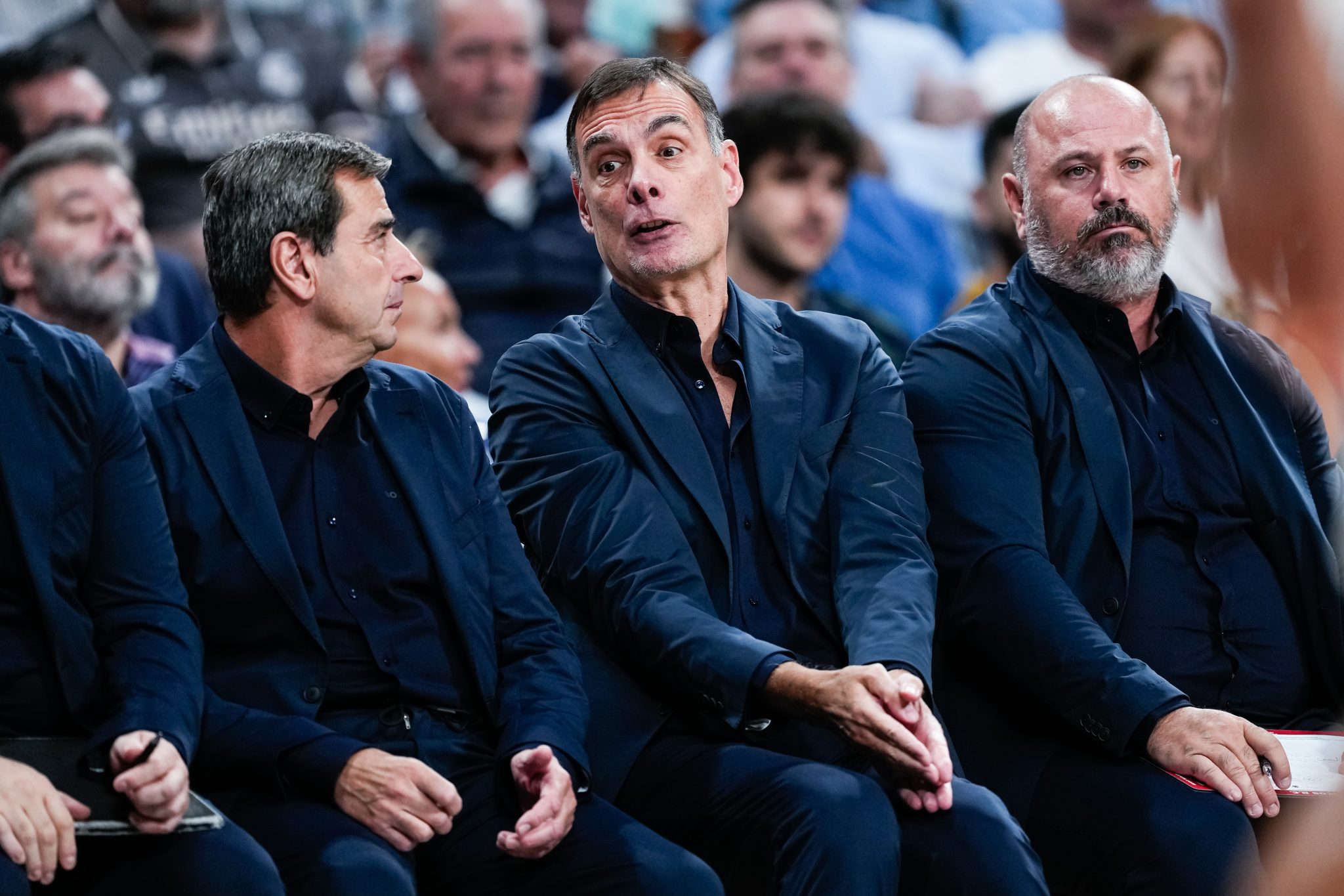 Η ενόχληση του Μπαρτζώκα σε ερώτηση Ισπανού δημοσιογράφου: «Τι εννοείται όταν λέτε Ευρωπαίος γίγαντας»