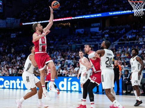 Ρεάλ Μαδρίτης – Ολυμπιακός 89-74: Έμειναν στα… αποδυτήρια οι «ερυθρόλευκοι»