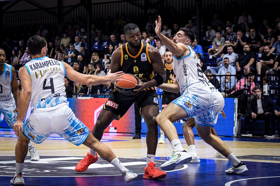 Πέρασε στο φινάλε από τη Ρόδο η ΑΕΚ (85-87) – «Πάτησε» τον Άρη Betsson η Καρδίτσα (91-77)