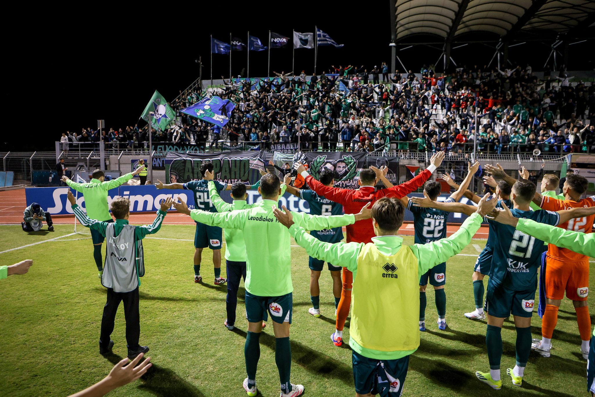 Λεβαδειακός: Η πιο παραγωγική επίθεση της Super League μετά από έξι αγωνιστικές