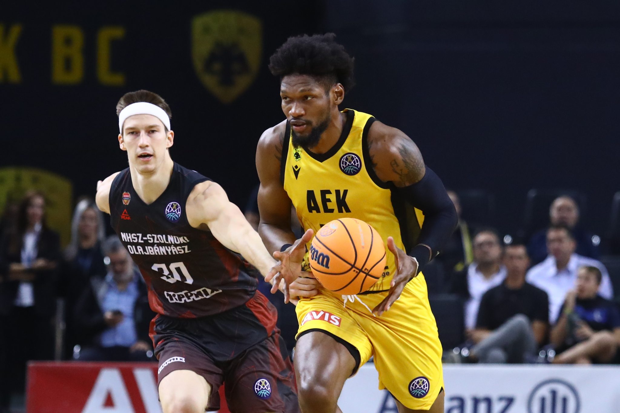 Ο Κρις Σίλβα της ΑΕΚ στην κορυφαία πεντάδα της δεύτερης αγωνιστικής του BCL