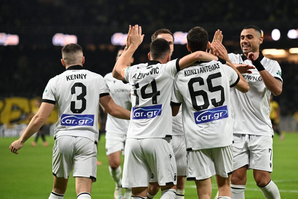 ΑΕΚ – ΠΑΟΚ 0-2: «Ασπρόμαυρο» πάρτι στη Νέα Φιλαδέλφεια