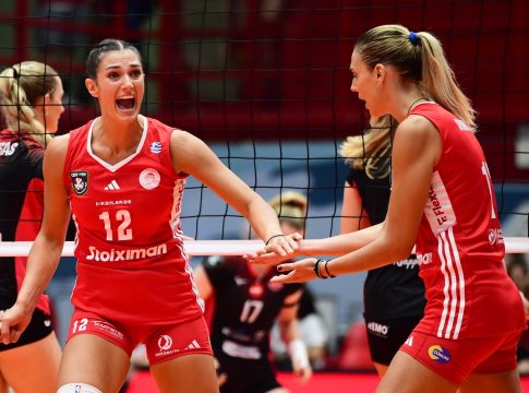 Ολυμπιακός – Αστερίξ Μπέβερεν 3-0: Σαρωτικές οι Ερυθρόλευκες, έκαναν το πρώτο βήμα