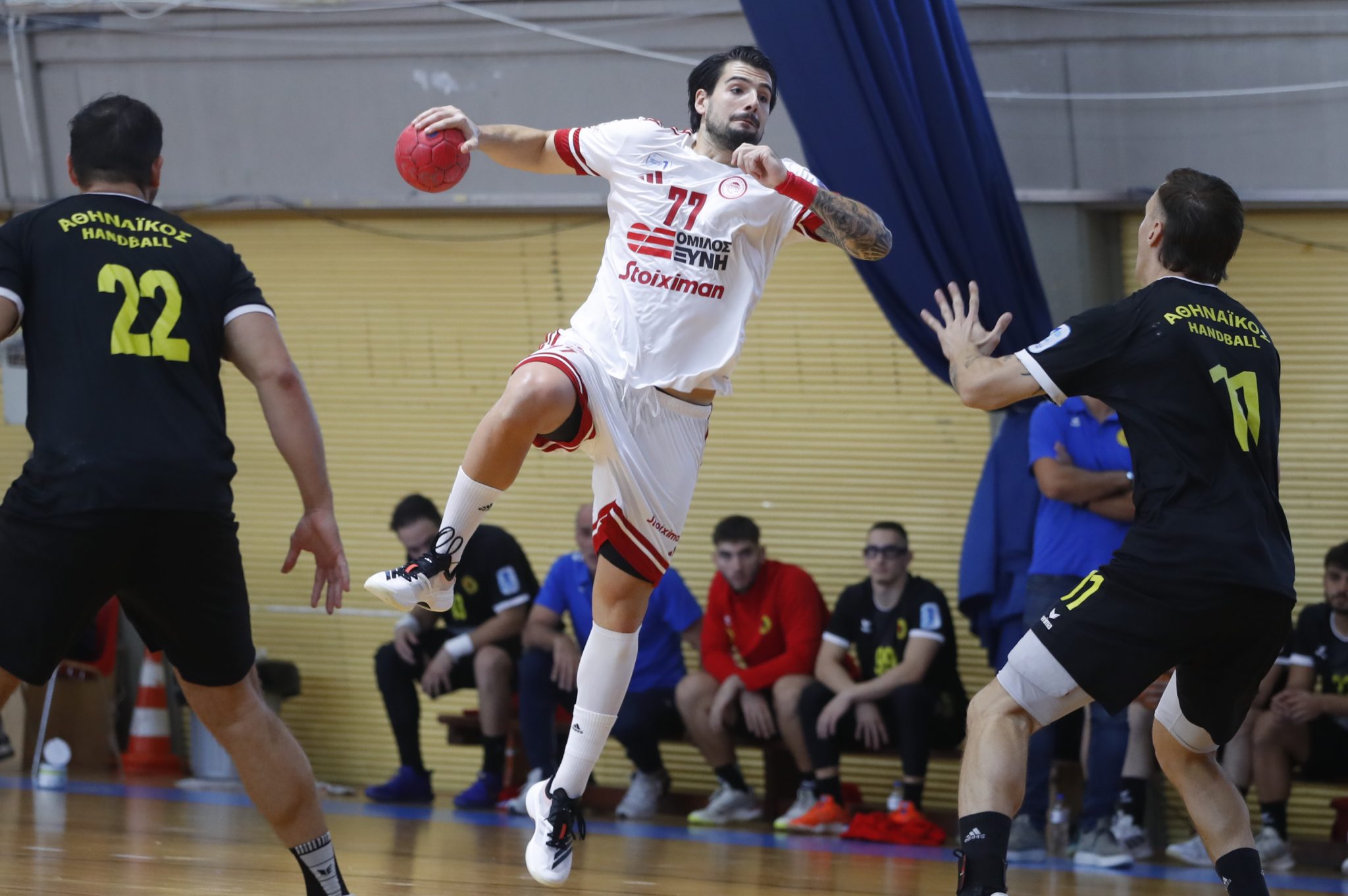 Ολυμπιακός – Αθηναϊκός 38-26: Επτά στα επτά για τους Πειραιώτες πριν τη διακοπή