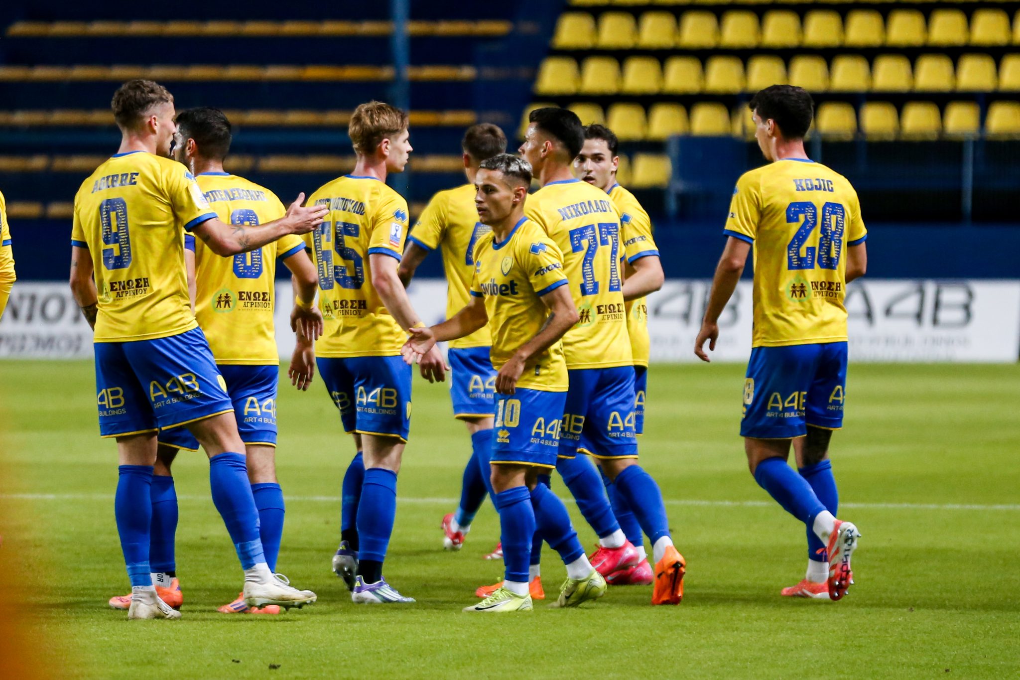 Παναιτωλικός-Ελλάς Σύρου 4-1: Ορεξάτοι Αγρινιώτες, έκαναν σεφτέ στο Κύπελλο Ελλάδας Betsson