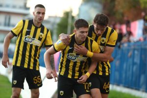 Ηλιούπολη – ΑΕΚ 0-1: Μαύρα χάλια, σώθηκε στο 96′ με γκολ του Καλοσκάμη