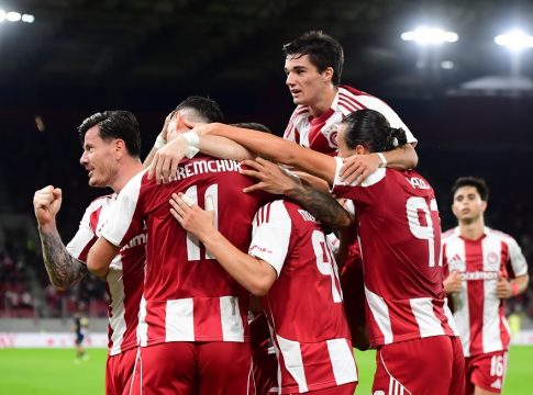 Ασταμάτητος ο Ολυμπιακός – Τέσσερα γκολ στο ημίχρονο με τον Βόλο (vids)