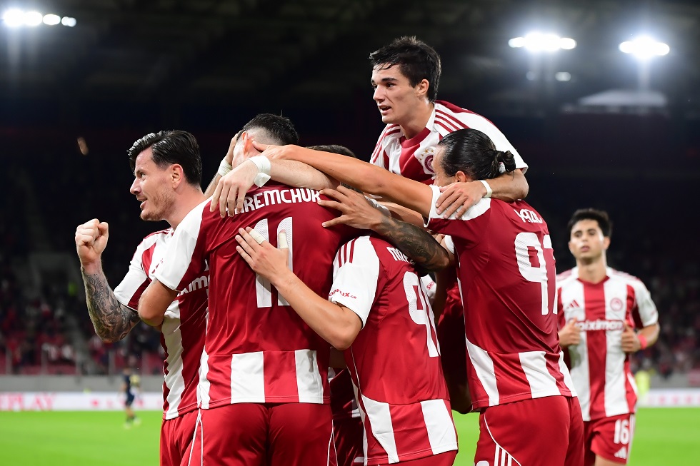 Ασταμάτητος ο Ολυμπιακός – Τέσσερα γκολ στο ημίχρονο με τον Βόλο (vids)