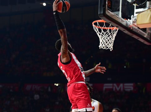 Mε Ντόντα Χολ το Top-10 της 7ης αγωνιστικής στη Euroleague