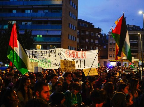 Διαδηλωτές στη Βαρκελώνη μπλόκαραν την αποστολή της Χάποελ Ιερουσαλήμ (vid)
