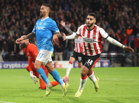 Αϊντχόφεν – Νάπολι 6-2: Η PSV διέσυρε την πρωταθλήτρια Ιταλίας