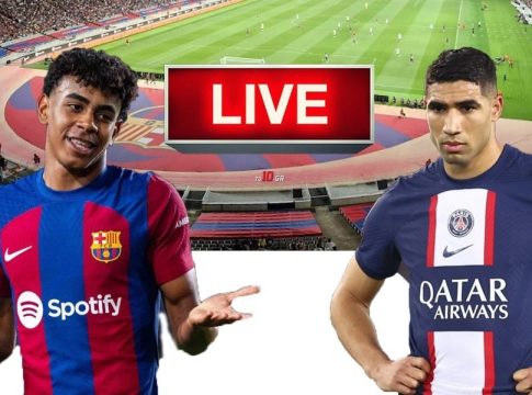 LIVE: Μπαρτσελόνα – Παρί Σεν Ζερμέν