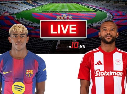 LIVE: Μπαρτσελόνα – Ολυμπιακός