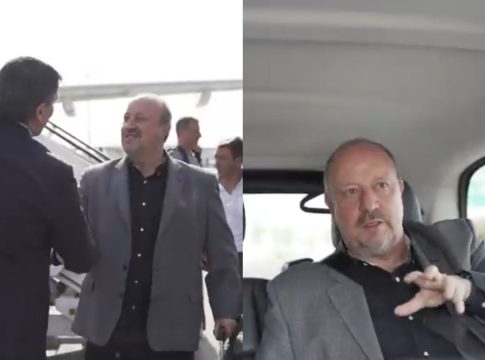 Η άφιξη του Μπενίτεθ στην Αθήνα (vid)