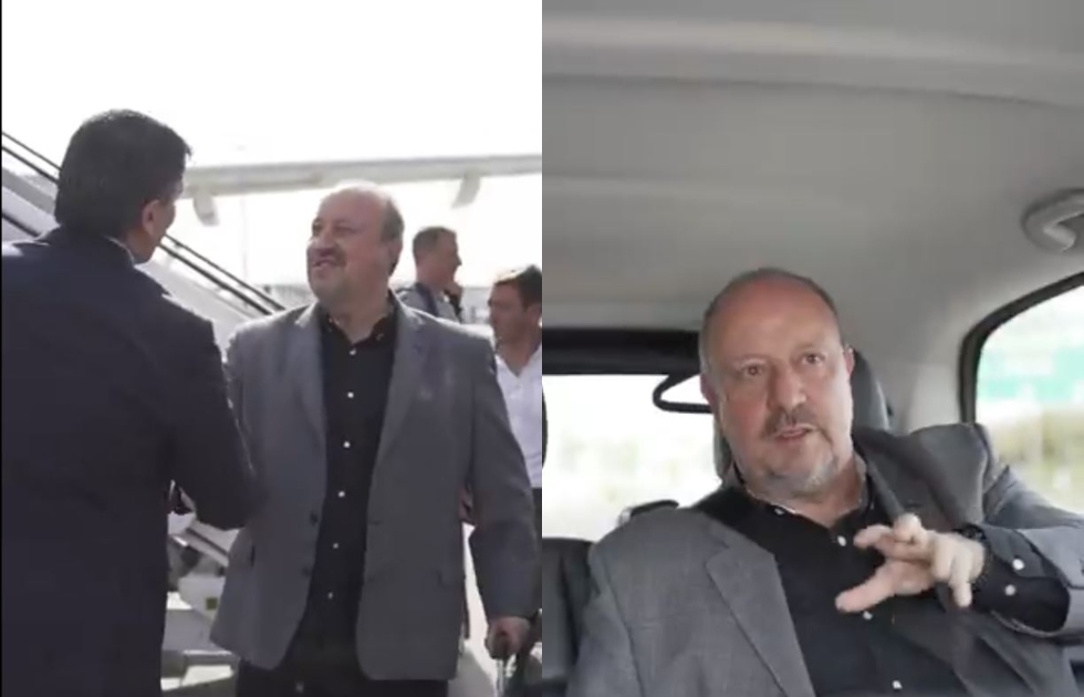 Η άφιξη του Μπενίτεθ στην Αθήνα (vid)