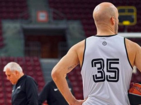 «Πρώτη» του Καλάθη με τη φανέλα της Παρτιζάν (pic)