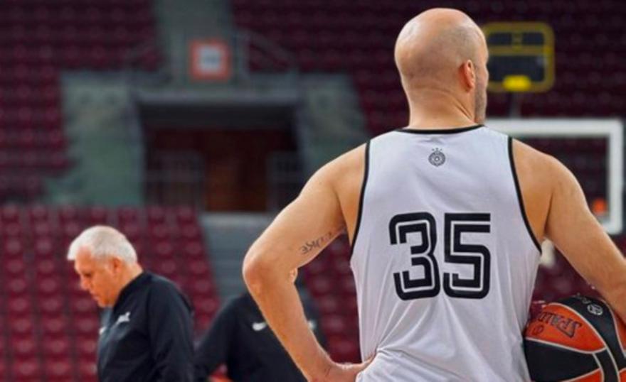 «Πρώτη» του Καλάθη με τη φανέλα της Παρτιζάν (pic)