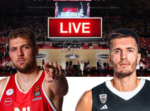 LIVE: Ολυμπιακός – Ντουμπάι