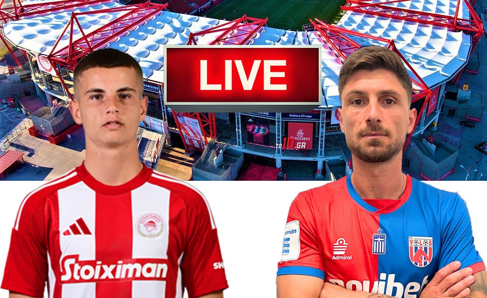 LIVE: Ολυμπιακός – Βόλος