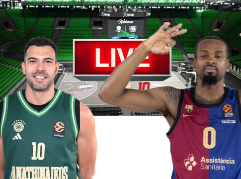 LIVE: Παναθηναϊκός – Μπαρτσελόνα