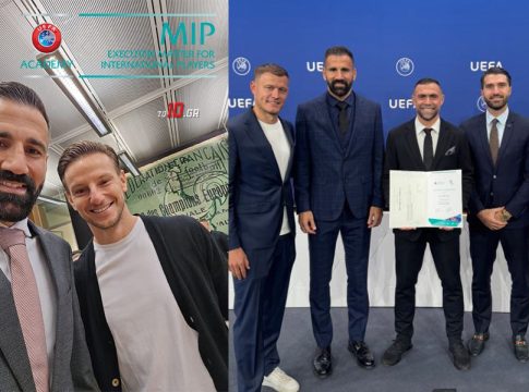 Το κοστούμι του Δημήτρη Σιόβα και η ερυθρόλευκη τάξη της UEFA (pics)