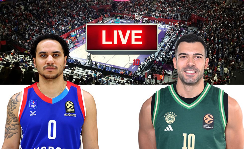 LIVE: Aναντολού Εφές – Παναθηναϊκός