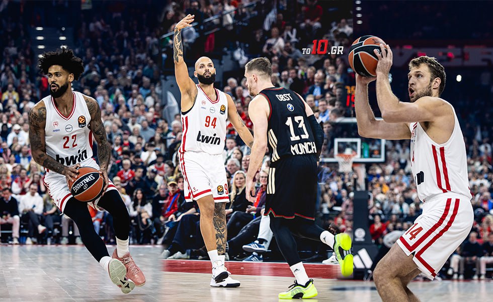 Tι κάνουν Ντόρσεϊ, Βεζένκοφ και Φουρνιέ στην Euroleague στα ματς που έχουν παίξει μαζί