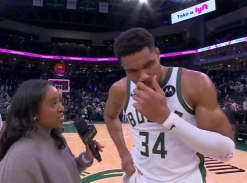 Το «ευχαριστώ» της ρεπόρτερ του NBC στον Γιάννη Αντετοκούνμπο (vid)