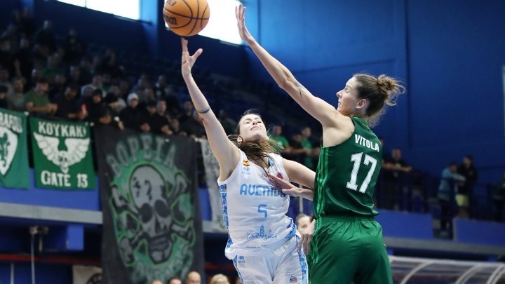 Παναθηναϊκός- Αβενίδα 73-92: Ήττα για τις πράσινες στην πρεμιέρα του Eurocup γυναικών