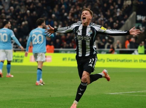 Νιουκάστλ – Μάντσεστερ Σίτι 2-1: Ο Μπαρνς «ξέρανε» τους «πολίτες»