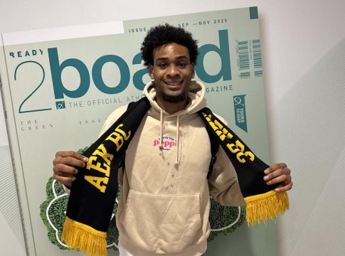 Στην Αθήνα για την ΑΕΚ ο Μπράουν (pic)