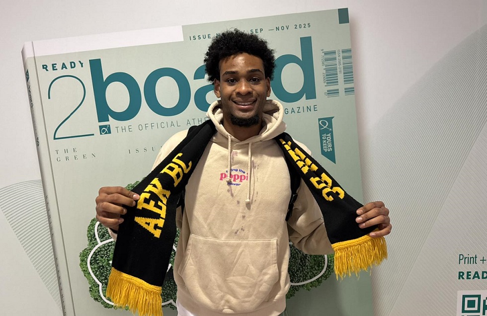 Στην Αθήνα για την ΑΕΚ ο Μπράουν (pic)