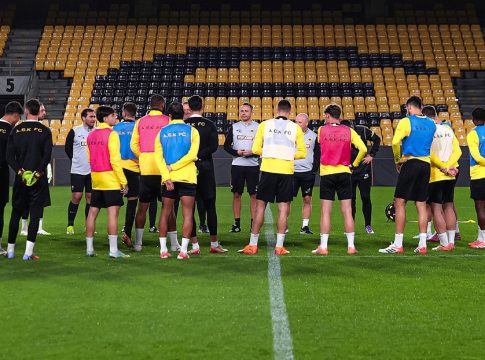 Έτοιμος για Άρη ο Ζίνι – Προπόνηση στην «Opap Arena» για την ΑΕΚ (pics & vids)