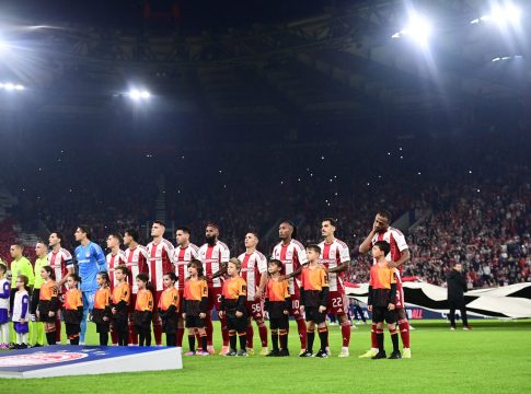 Πάνοπλος ο Ολυμπιακός στο κατάμεστο Καραϊσκάκη για τη «μάχη» με τη Ρεάλ