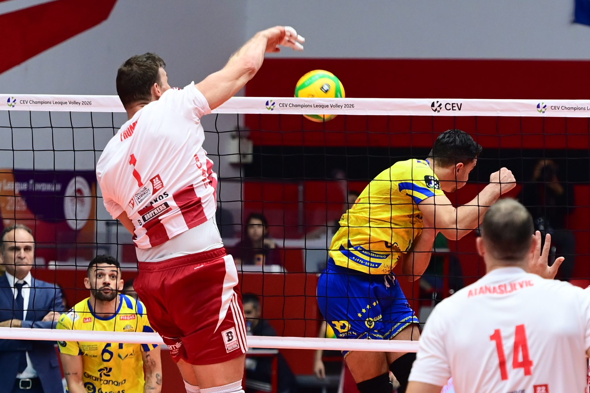 LIVE: Ολυμπιακός ONEX – Λας Πάλμας (Προκριματικά CEV Champions League)