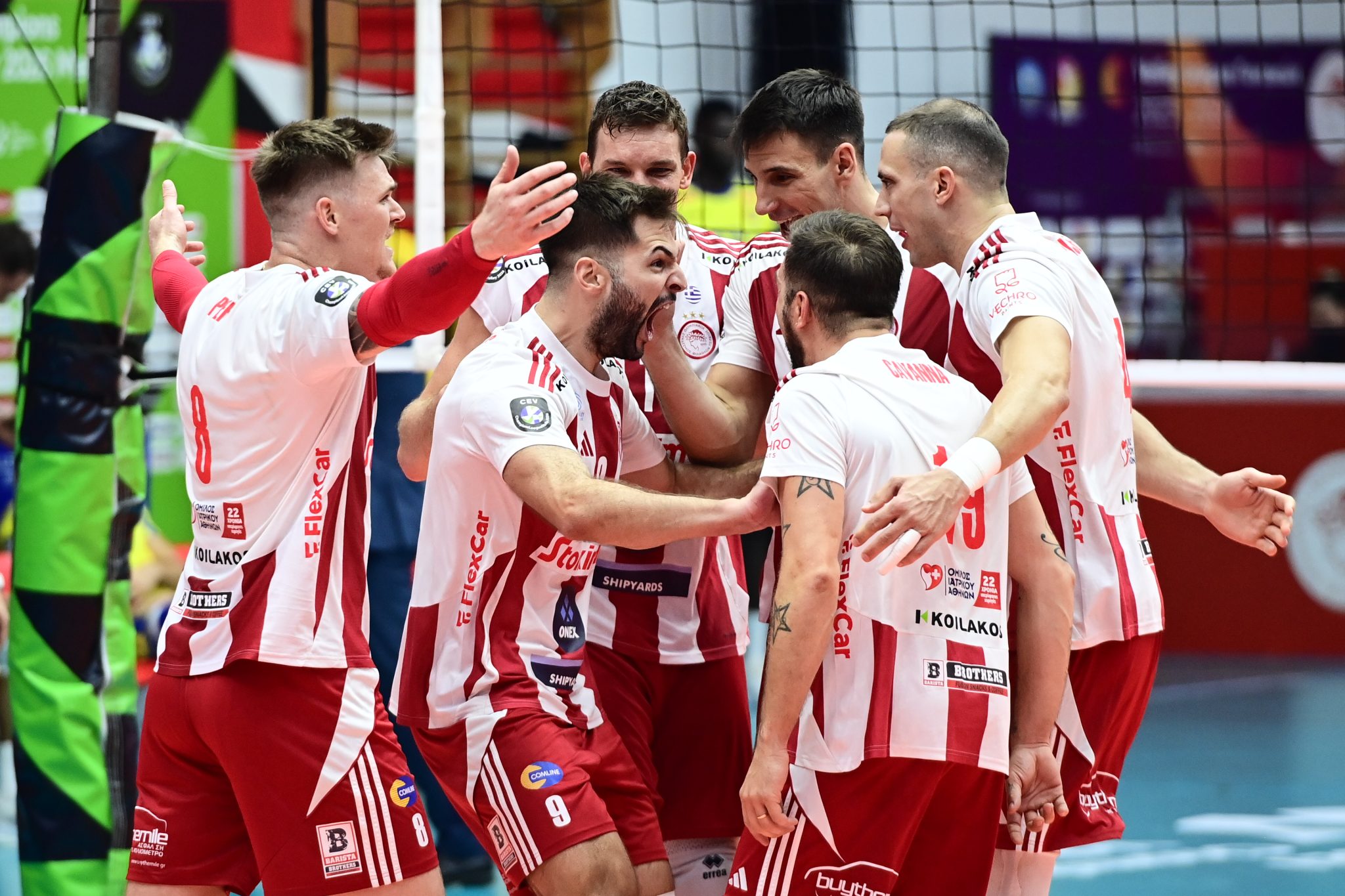 Τι χρειάζεται ο Ολυμπιακός για να προκριθεί στον 3ο προκριματικό γύρο του CEV Champions League