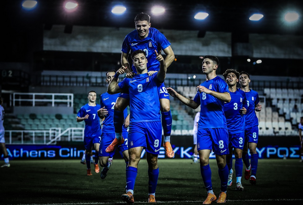 LIVE: Ελλάδα Κ21 – Ιρλανδία Κ21