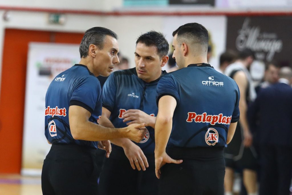 Οι διαιτητές της 8ης αγωνιστικής της Stoiximan GBL