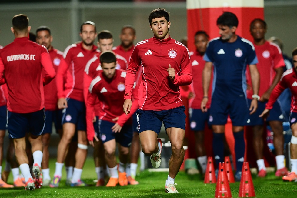 Η τελευταία προπόνηση του Ολυμπιακού για το σπουδαίο ματς με τη Ρεάλ (vid+pics)