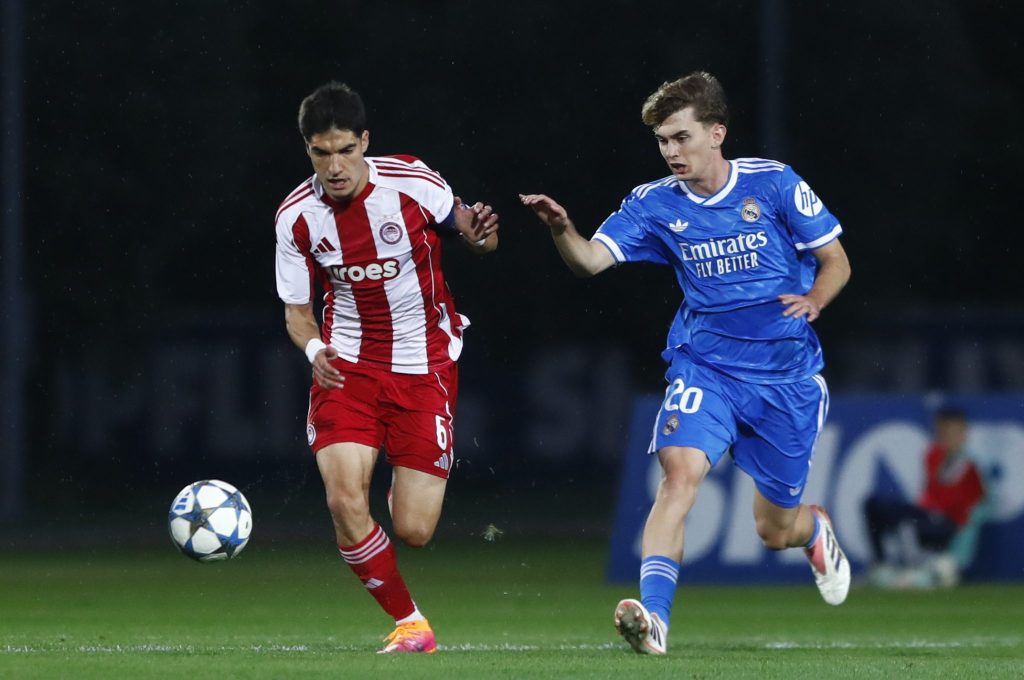 LIVE: Ολυμπιακός Κ19 – Ρεάλ Μαδρίτης Κ19