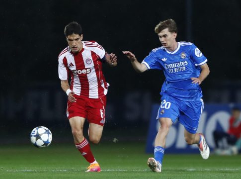 LIVE: Ολυμπιακός Κ19 – Ρεάλ Μαδρίτης Κ19