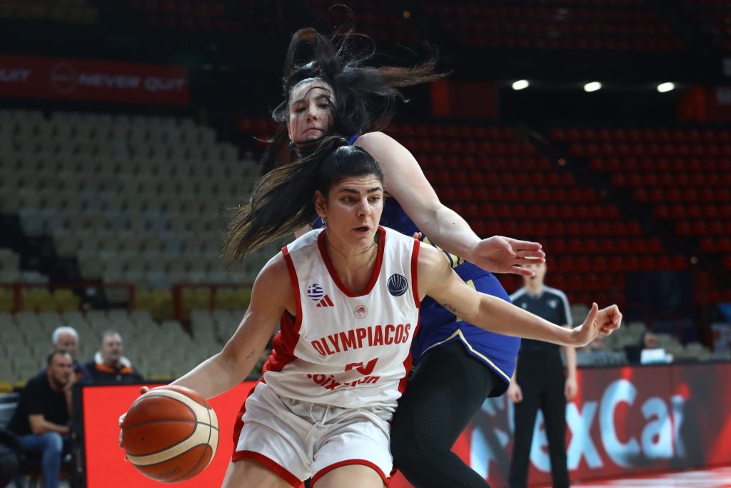 Ολυμπιακός – Φενέρμπαχτσε 47-99: Ήττα για τις ερυθρόλευκες – Συνεχίζουν στο Eurocup