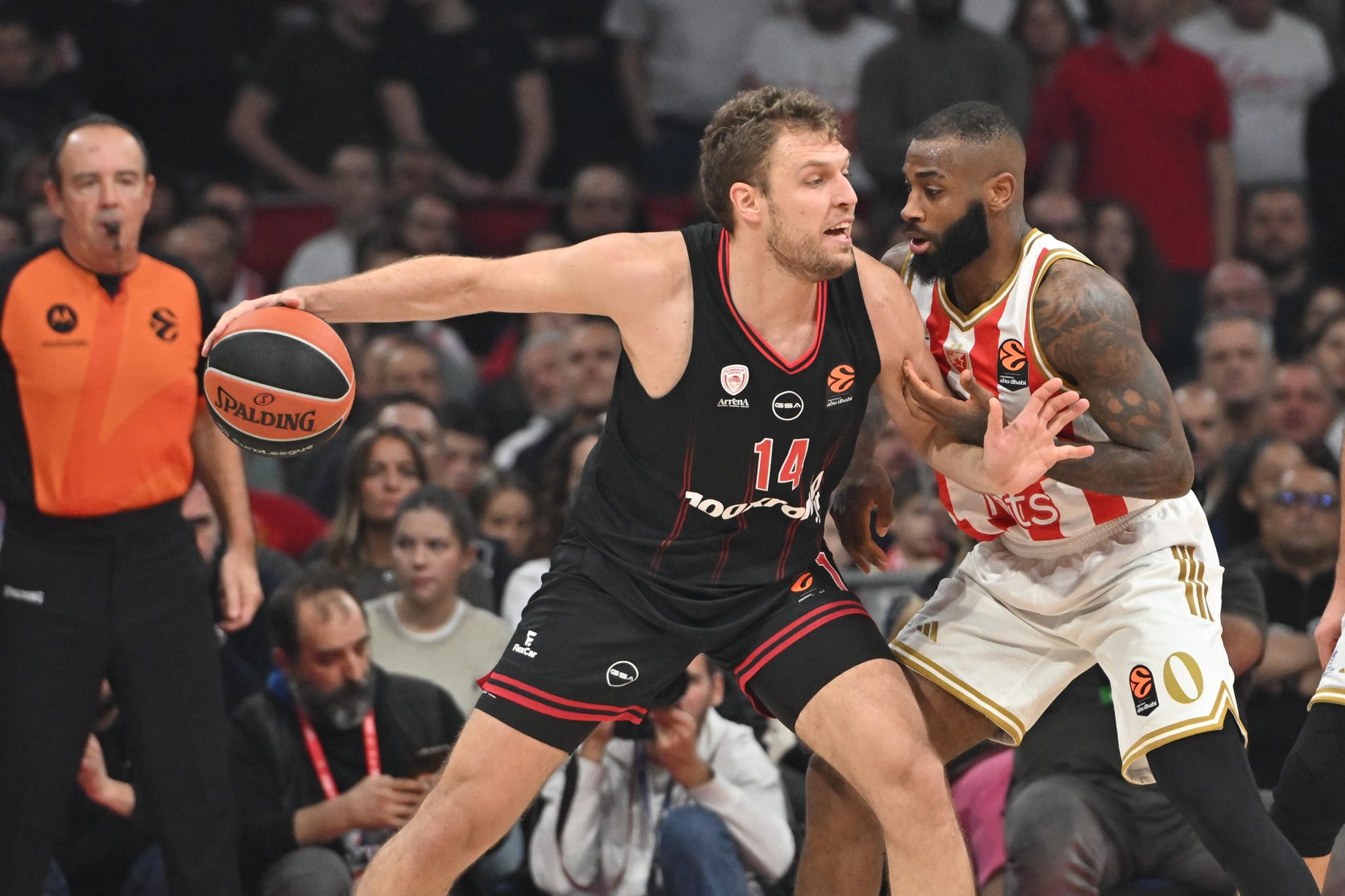 Ερυθρός Αστέρας – Ολυμπιακός 91-80: Πλήρωσαν το «blackout» στην τέταρτη περίοδο οι «ερυθρόλευκοι»